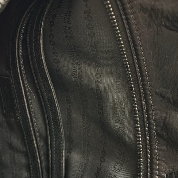 Very rare beautiful vintage cross body JEAN PAUL GAULTIER black leather - Picture 11 of 13